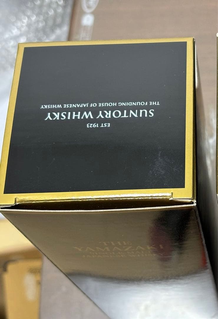 山崎 18年 シングルモルトウイスキー 箱付き