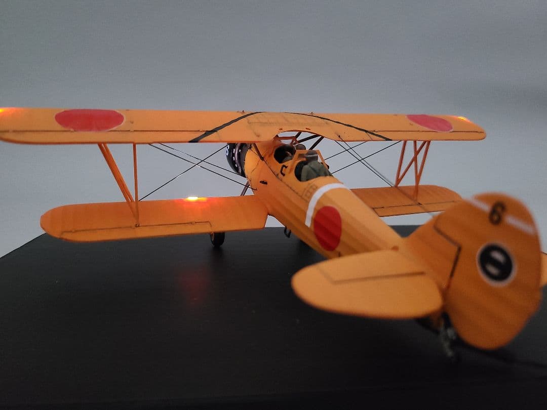 九五式一型乙中間練習機(赤とんぼ) リアルモーターライズ ニチモ1/48完成品