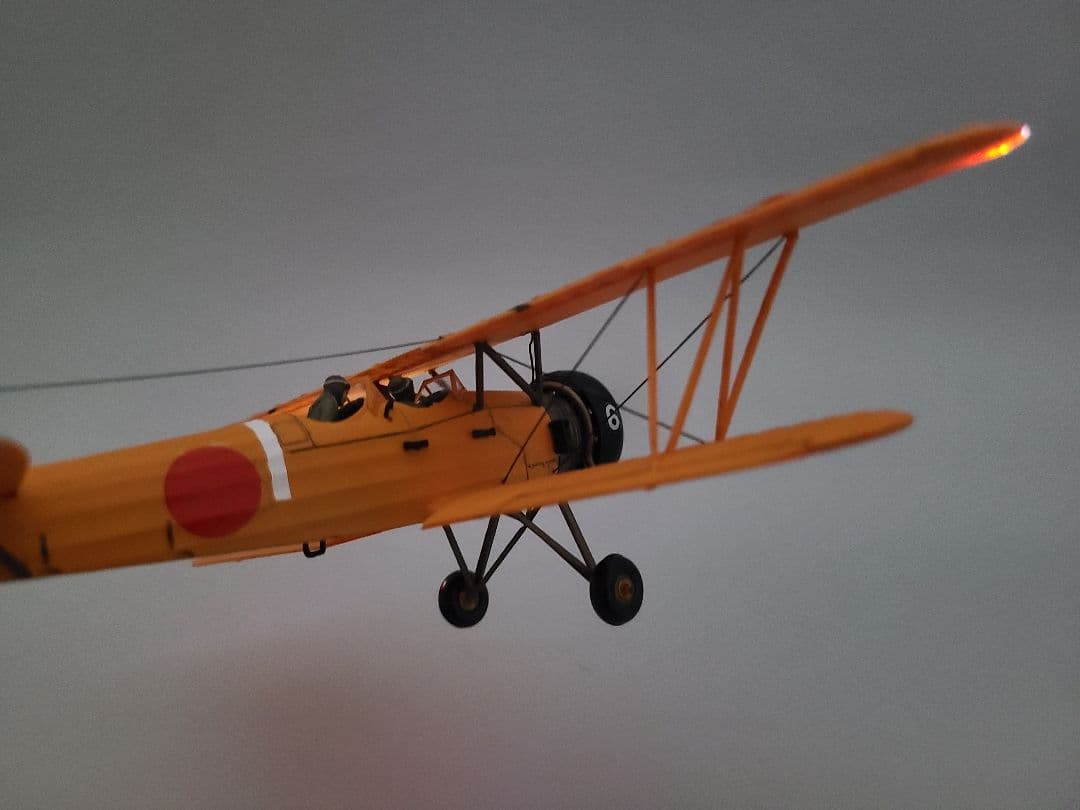 九五式一型乙中間練習機(赤とんぼ) リアルモーターライズ ニチモ1/48完成品