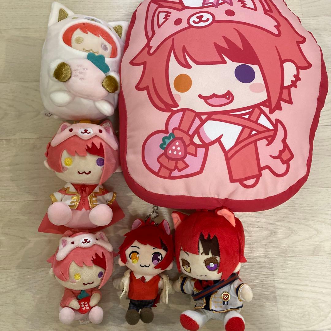 すとぷり　莉犬　くん　ぬいぐるみ　6点セット