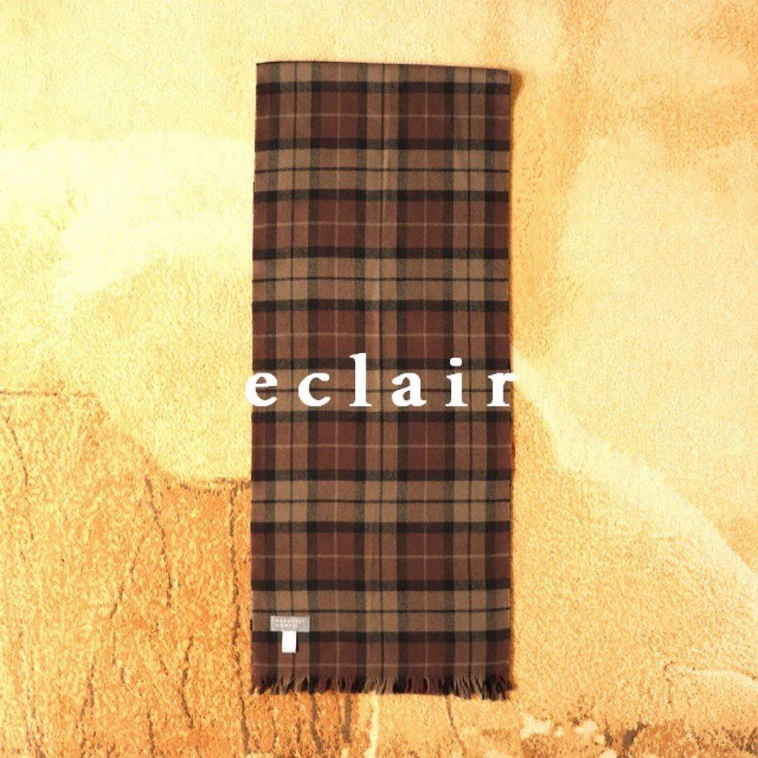 2023AW マーガレットハウエル チェックウール スカーフ ストール 3.2万