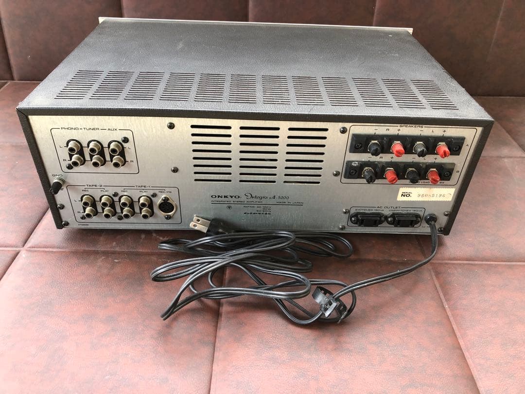 OMKYO プリメインアンプ　A-5000 　動作確認済み(J56)