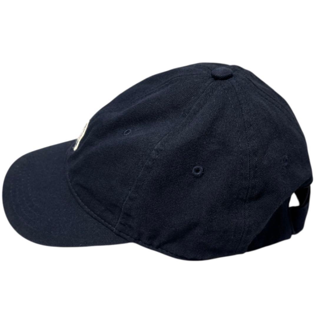 MONCLER ネイビーキャップ キッズ(大人着用可サイズ) M