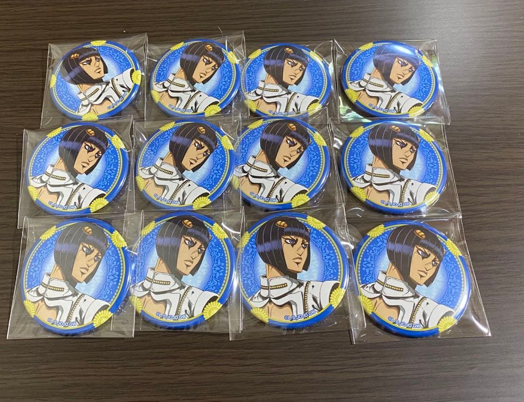 ブローノ・ブチャラティ AGF缶バッジ12個 ジョジョの奇妙な冒険黄金の風 ５部