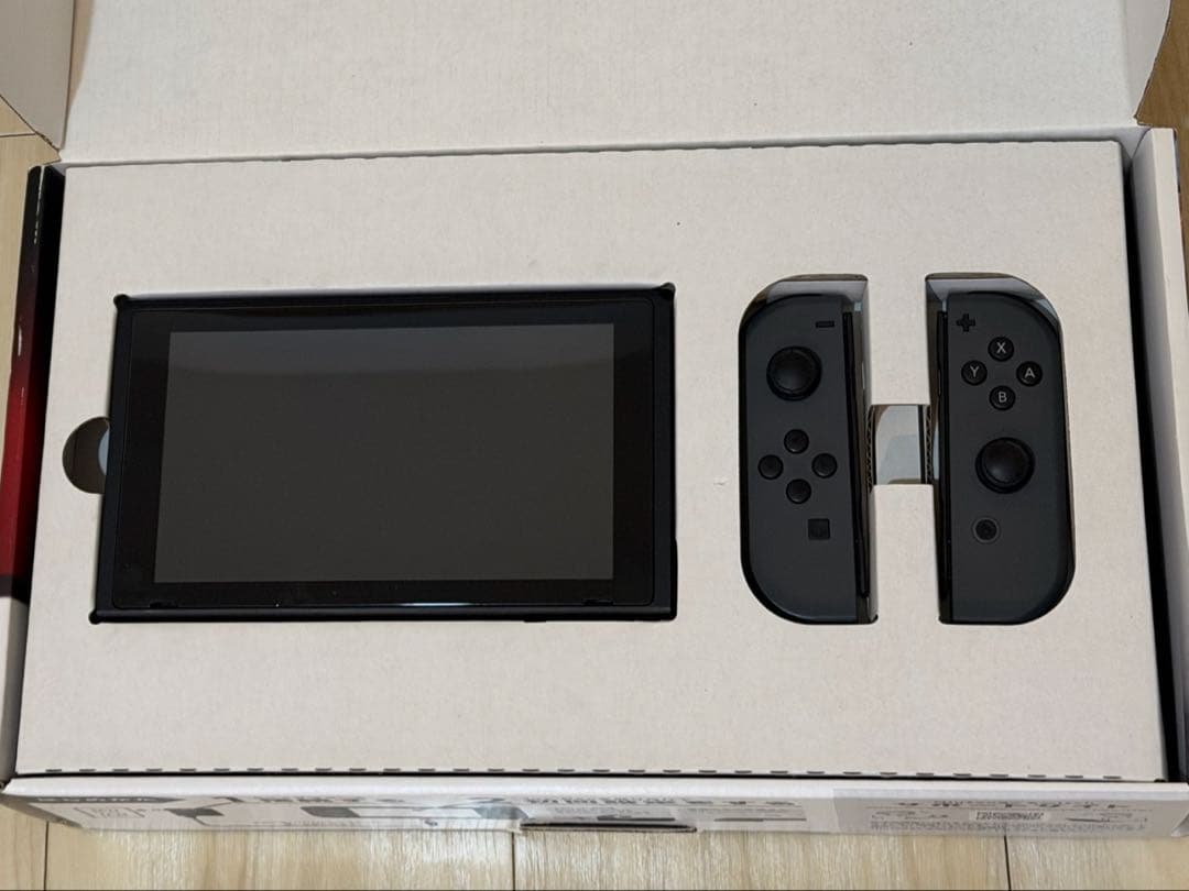 Nintendo Switch 本体グレー付属品完備 SDカード128GB付