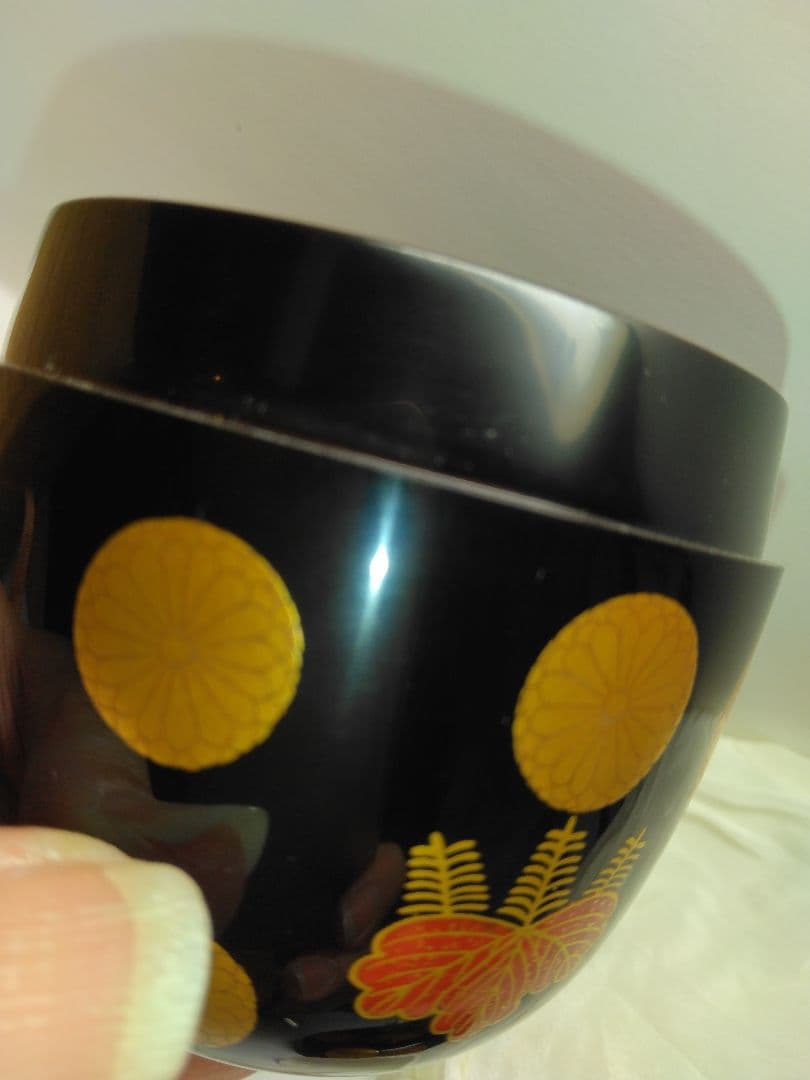 眞作 希少品◆川端近左 高台寺蒔絵 棗◆塗師 漆芸