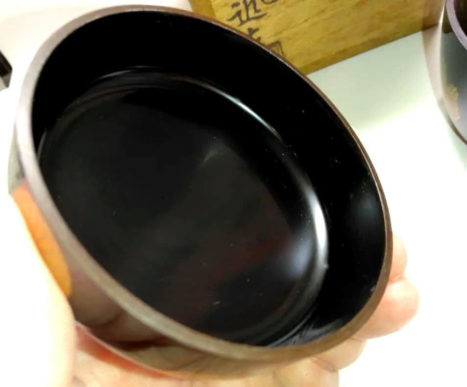 眞作 希少品◆川端近左 高台寺蒔絵 棗◆塗師 漆芸