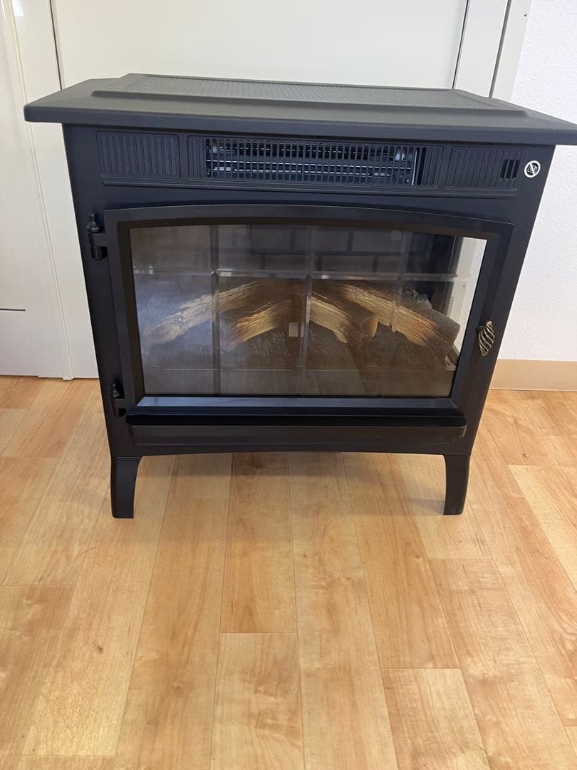 QVCジャパン　フェイク暖炉型　電気ファンヒーター　DFI-5010-01