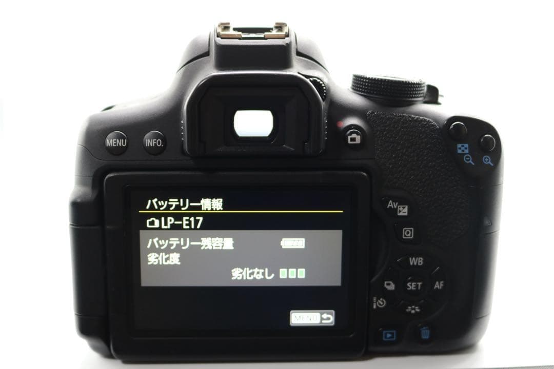 超美品 【Canon EOS Kiss X8i ダブルレンズセット】 安心保証◎