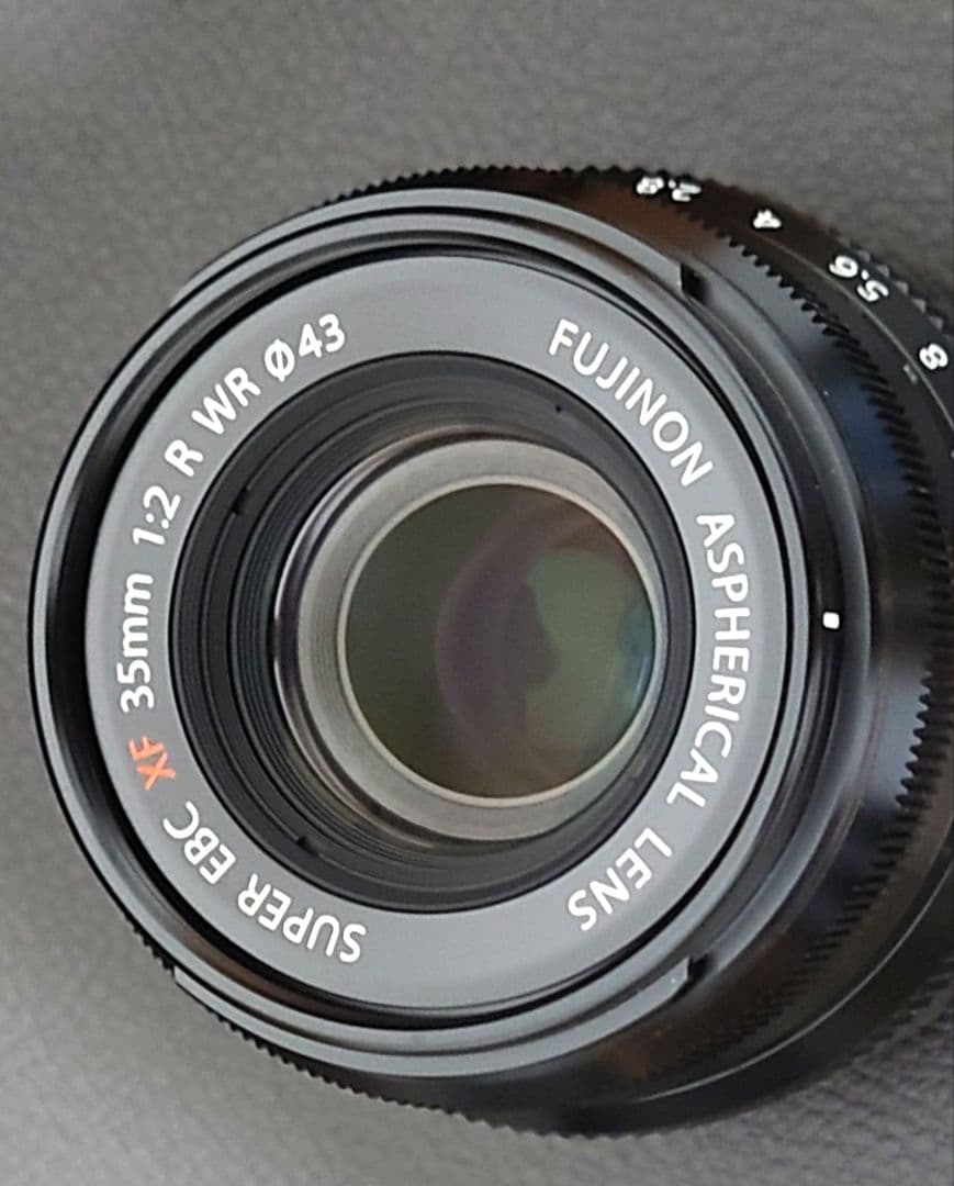 【超美品】Fujinon 富士フイルム　XF35mmF2 R WR レンズ