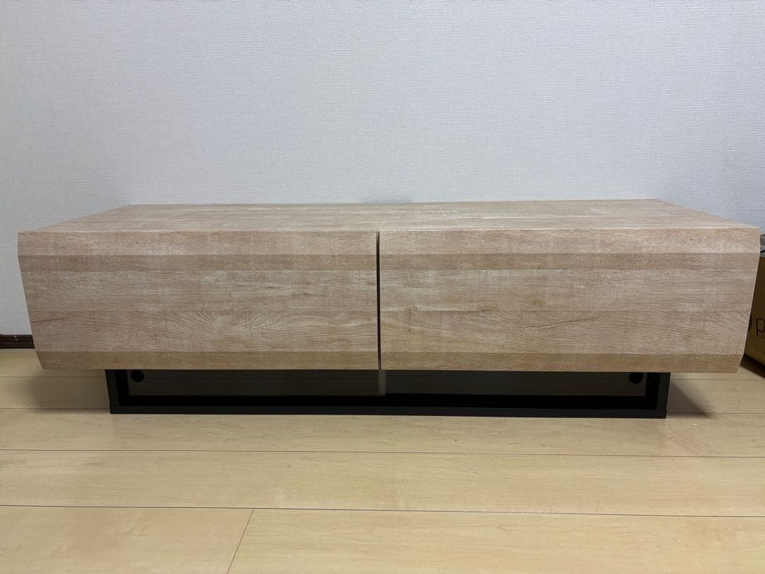 テレビ台 幅120cm 高さ36cm ナチュラルブラウン 50V型対応 組立済