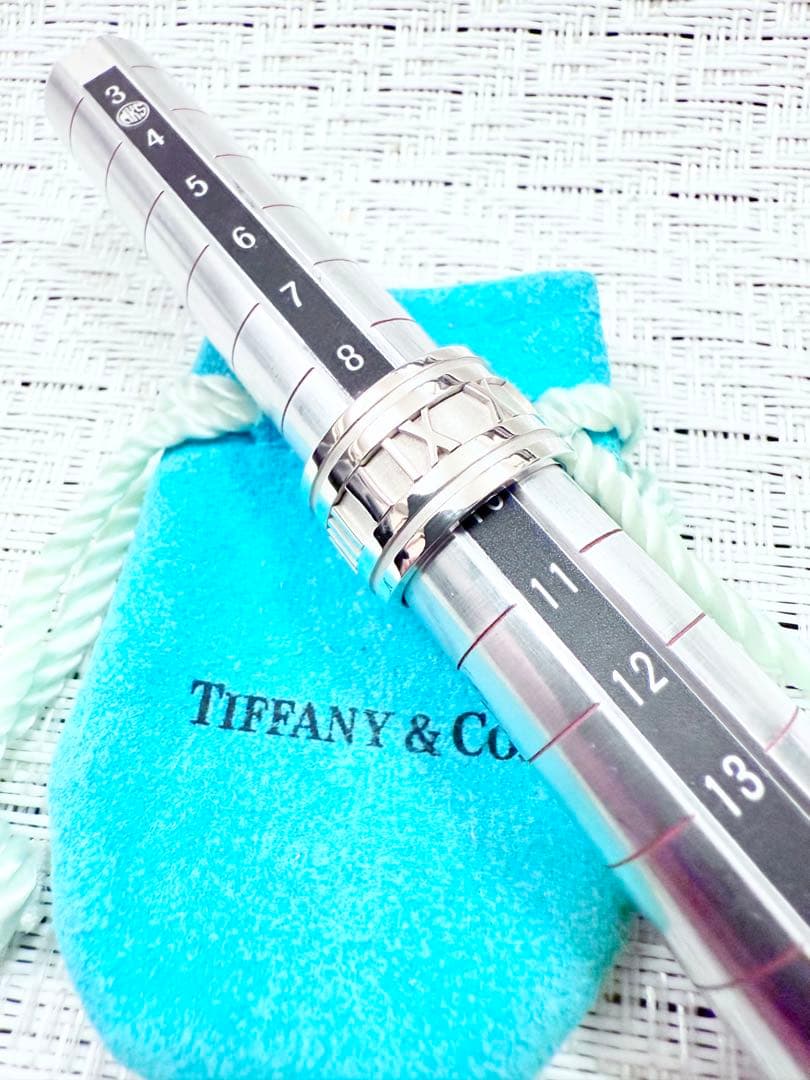 ティファニー　アトラス　ワイド　指輪　リング　10号　研磨仕上済美品 925