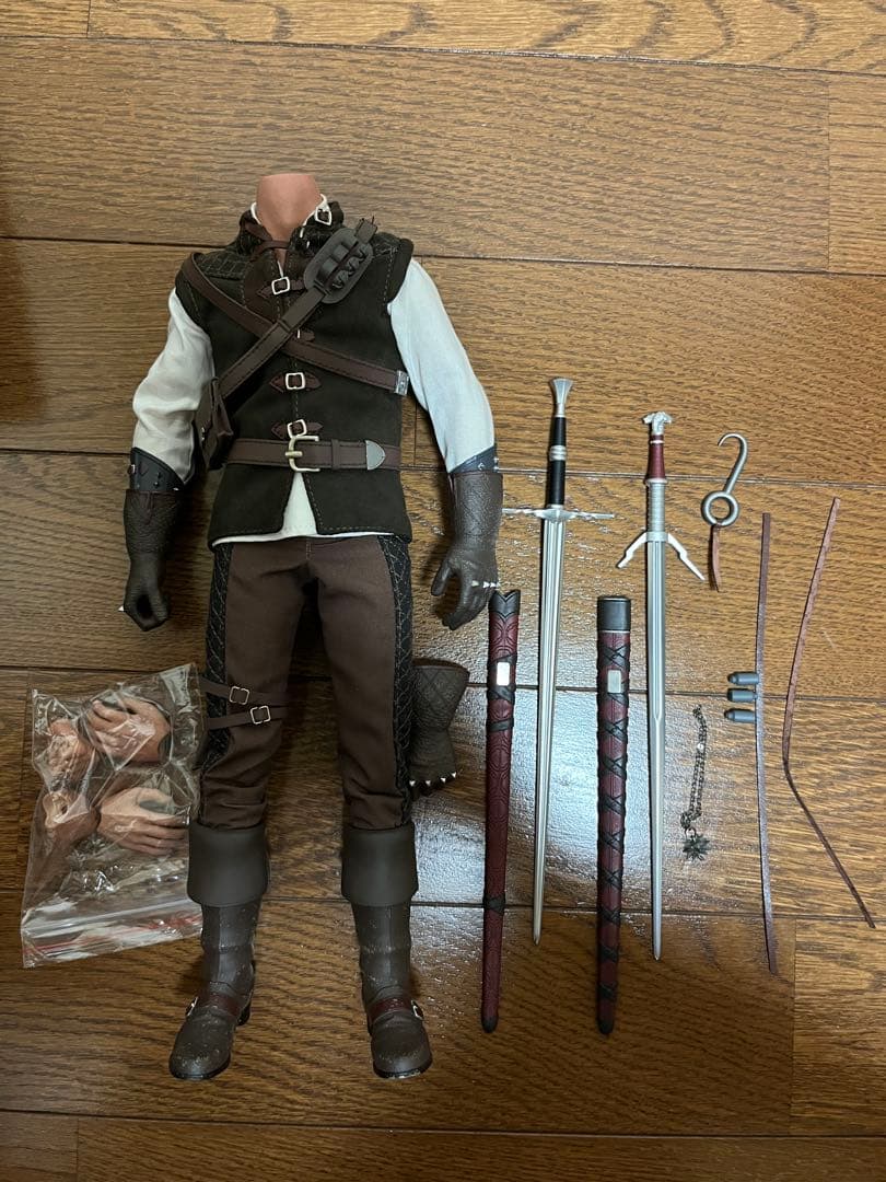 1/6 フィギュア　ウィッチャー　素体　パーツ　カスタム　12インチ　装備