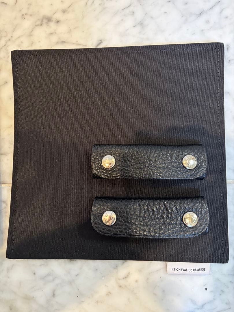 エルベシャプリエ⭐︎ 725c コーデュラ　ノワール✖️ノワール✖️ノワール　黒