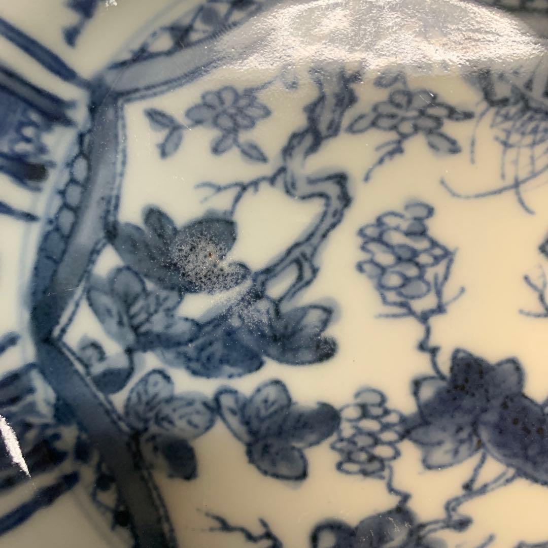 中国染付お皿2点