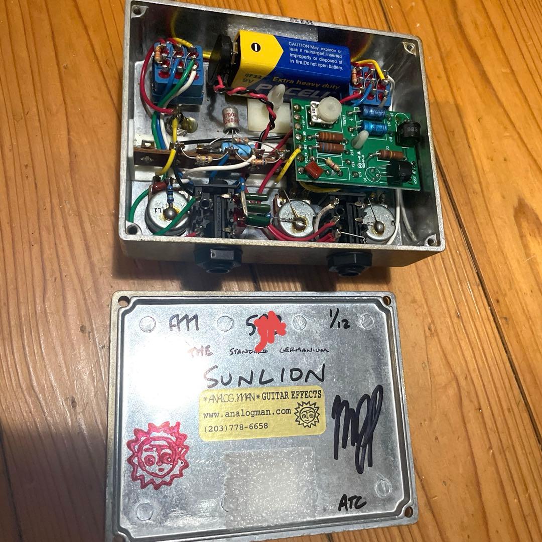 Analog man Sun Lion Fuzz ファズ