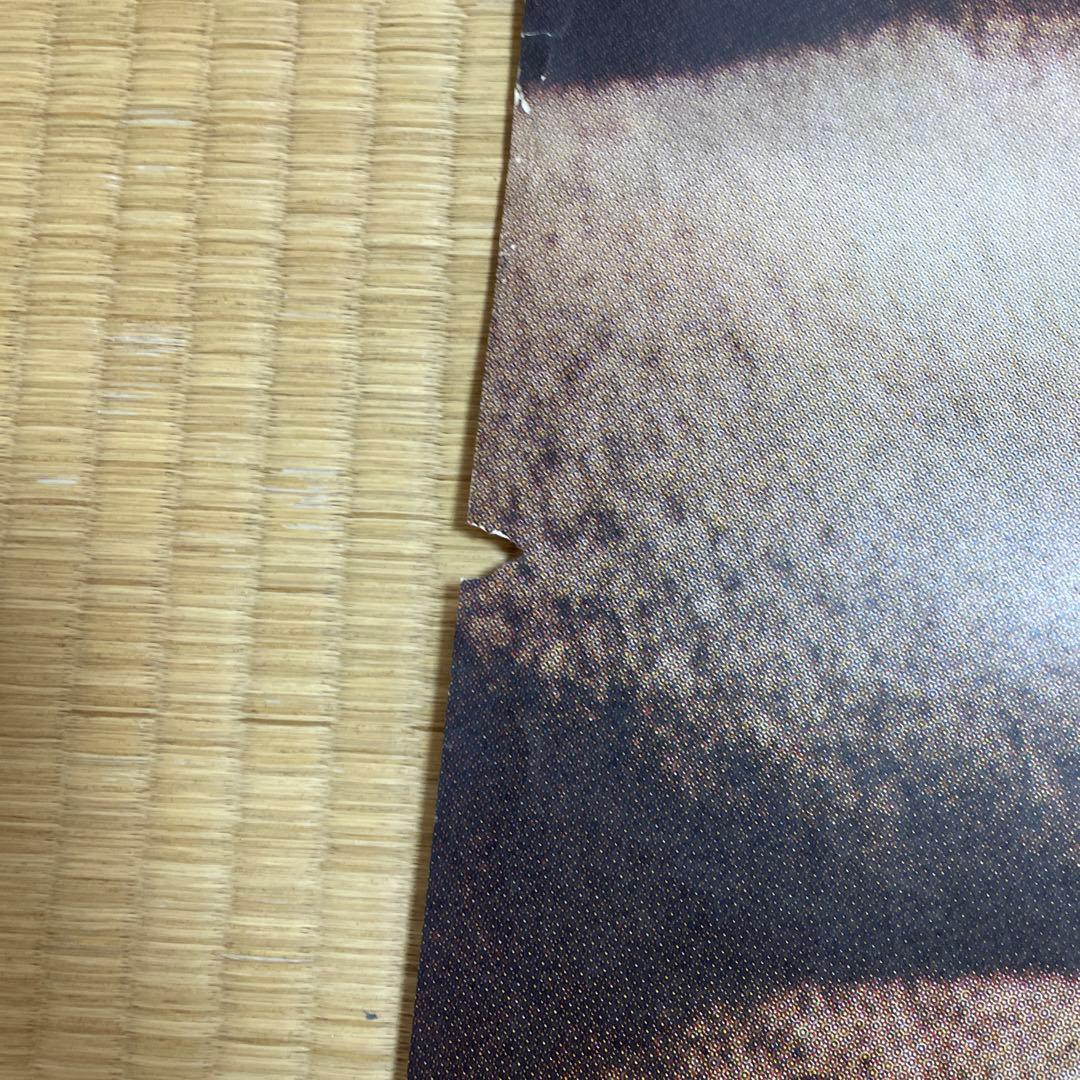 高倉健さん9万→7万B1ポスター4枚（特大顔アップ）傷み、破れ・補修若干有ります