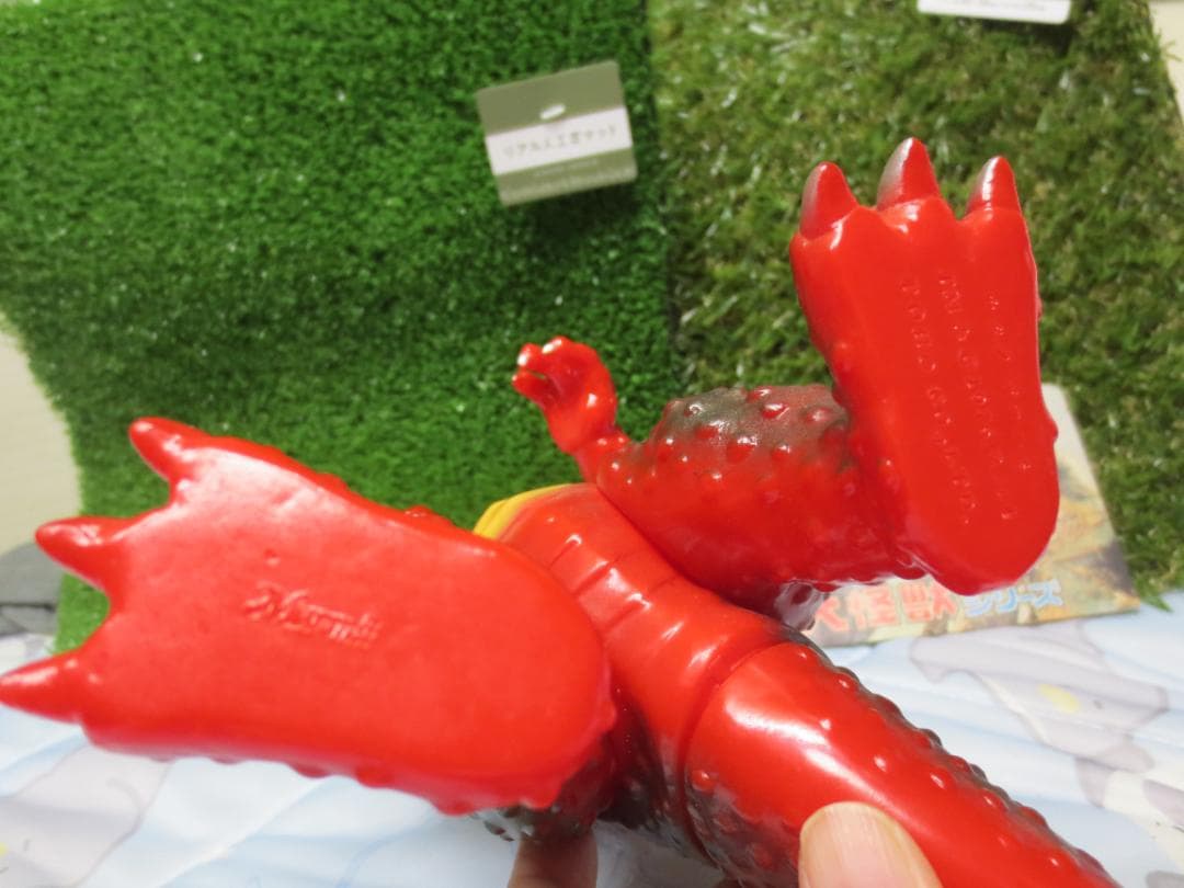 【激レア】マーミット 世紀の大怪獣シリーズ チタノザウルス 赤成型 1期