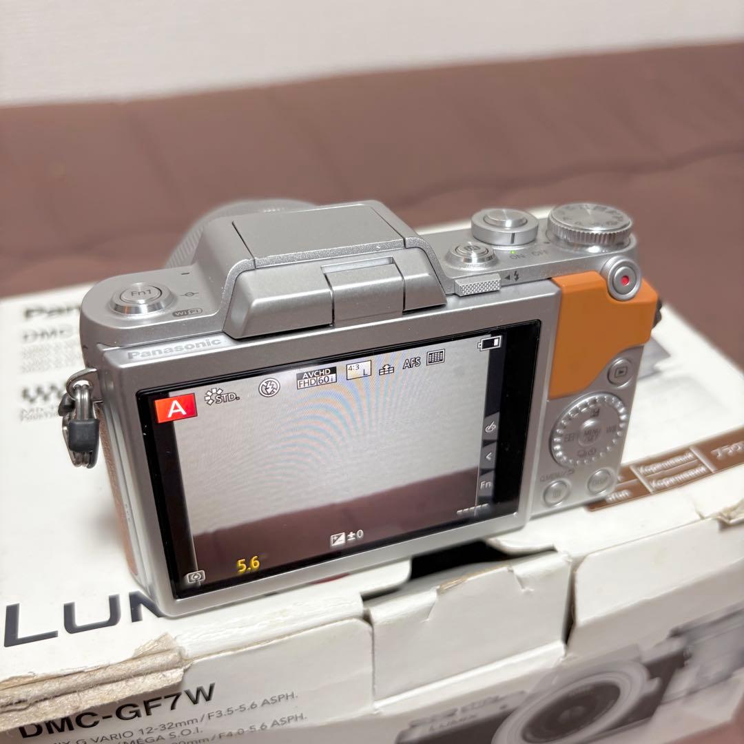 Panasonic★LUMIX★DMC-GF7W★ダブルズームレンズキット★