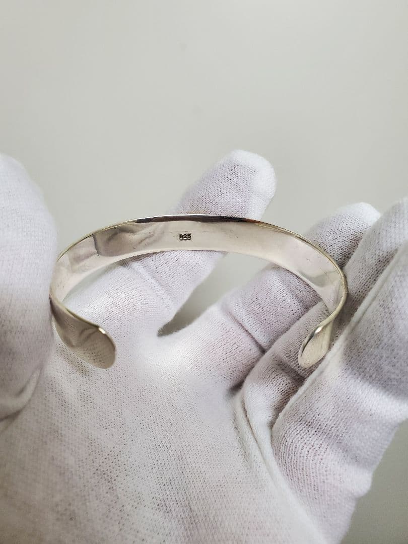 イーグルメタルバングル　平打ち　シルバー925　ネイティブアメリカン