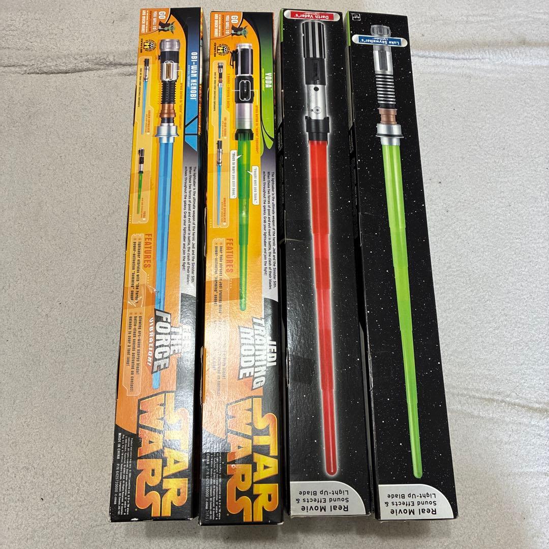 スター・ウォーズ ライトセーバー4本セット