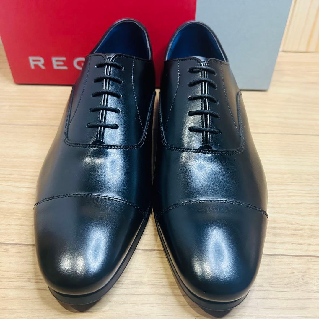 【新品】REGAL 21VR 内羽根 ストレートチップ 黒 23.5cm 日本製