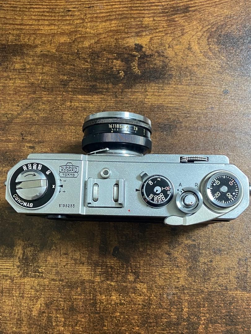 Nikon S2 レンジファインダー　+Nikkor-s.c 5cm F1.4