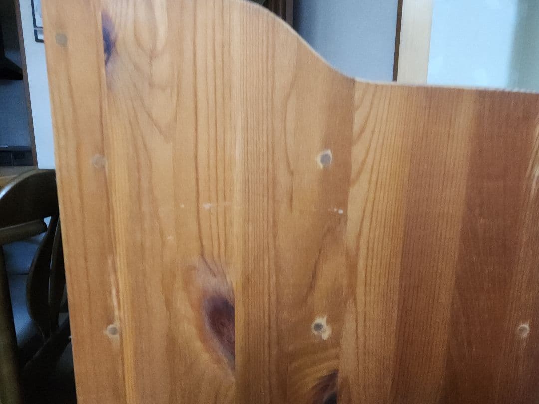 カントリー家具　パイン材　収納ラックパイン材使用手作り