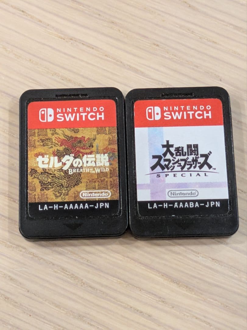 再出品分　switchゲーム2つ