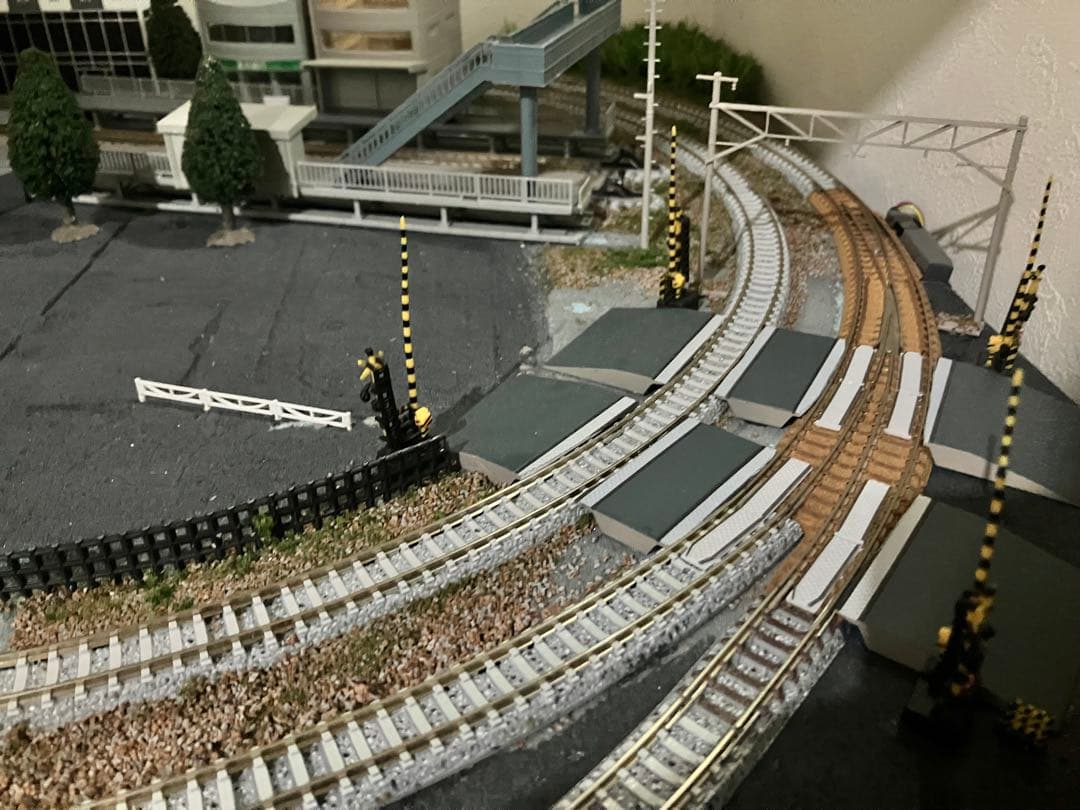 Nゲージ 複線ジオラマ