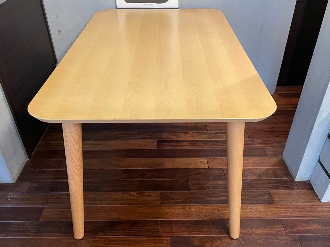 yuyu■KEYUCAケユカ■天然木 ダイニングテーブル/デスク/書斎机