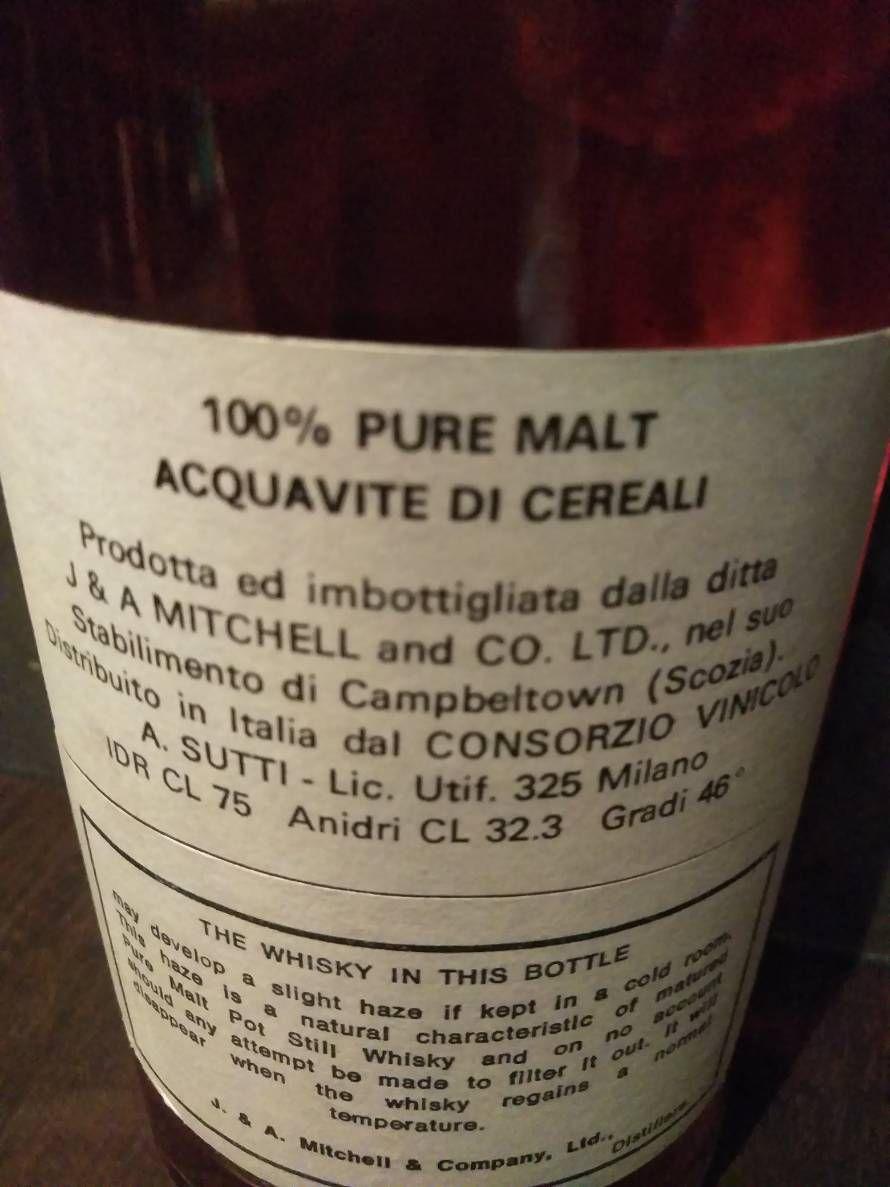 ウイスキー springbank15years