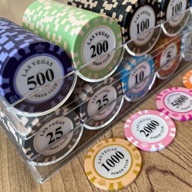 【早い者勝ち】新品 200枚 セット ポーカーチップ カジノチップ ラスベガス