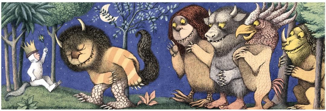 かじゅうたちのいるところ　ツリー・トップス　モーリス・センダックコールデコット賞