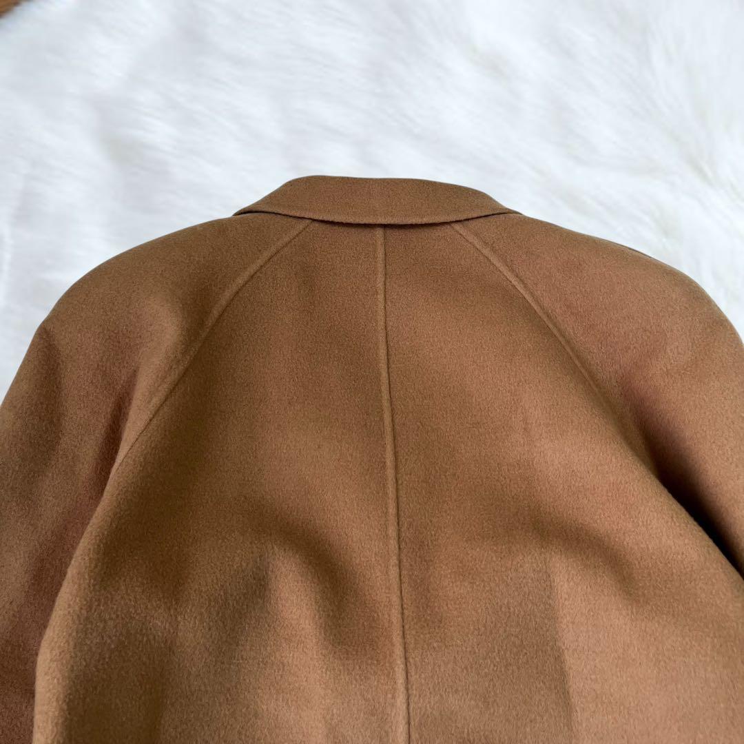 【極美品】バーバリーズ　ダブルチェスター ピーコート ウール　ノバチェック