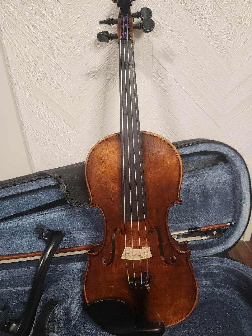 バイオリン (Jan Lorenz, 2000年製) 製作証明書他付属品