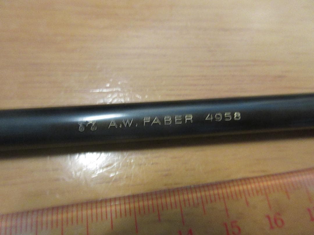 [A.W. FABER] A.W.ファーバー エボナイト ペンシル