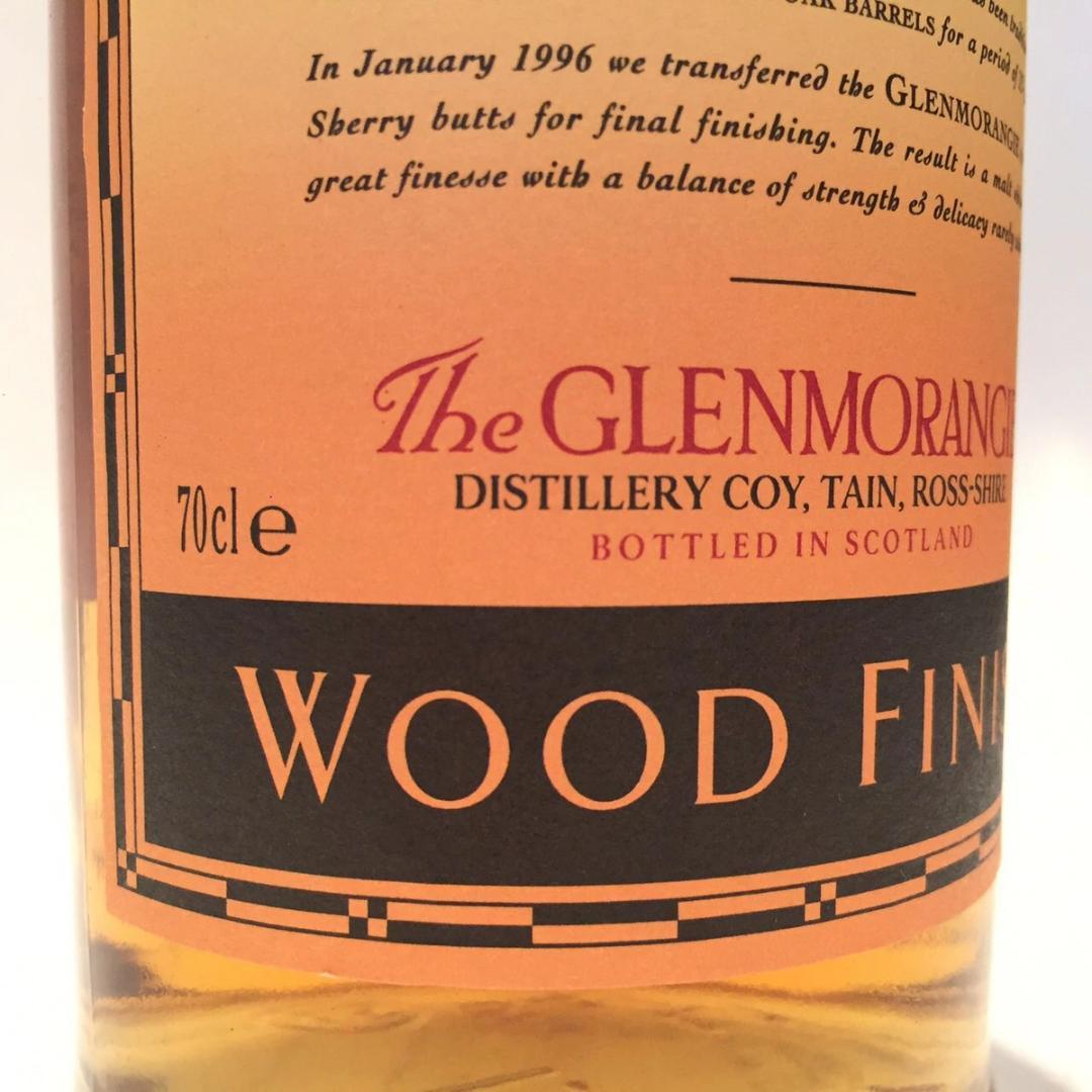 オールドボトル グレンモーレンジ フィノ シェリー ウッドフィニッシュ