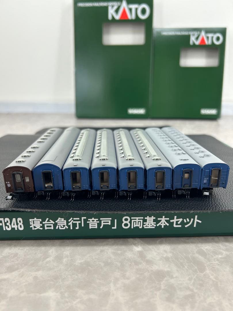 ②KATO 10-1348.1349 寝台急行「音戸」基本.増結両セット全12両