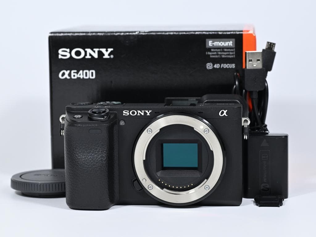【超美品】SONY α6400 ILCE-6400 ボディ《ショット数2541》