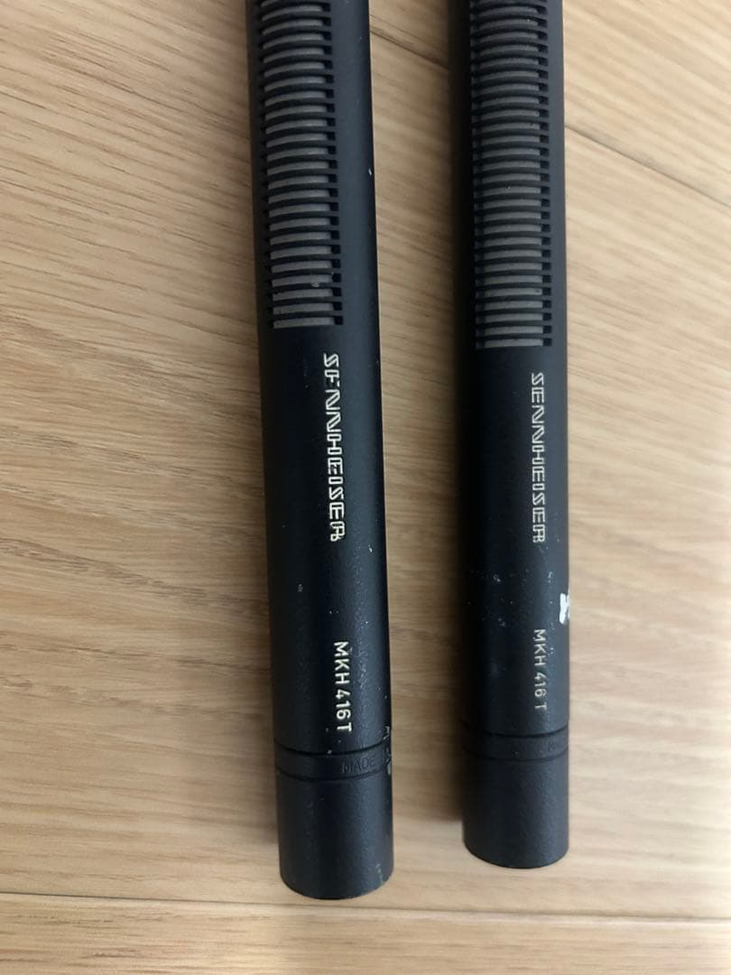 【トントン論様】ゼンハイザー　MKH 416T ショットガンマイク　2本セット