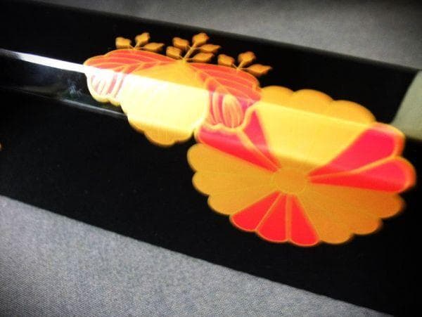 輪島塗 炉縁 菊桐蒔絵 【孝雅】若島孝雅 塗師蒔絵師 黒真塗 本漆器