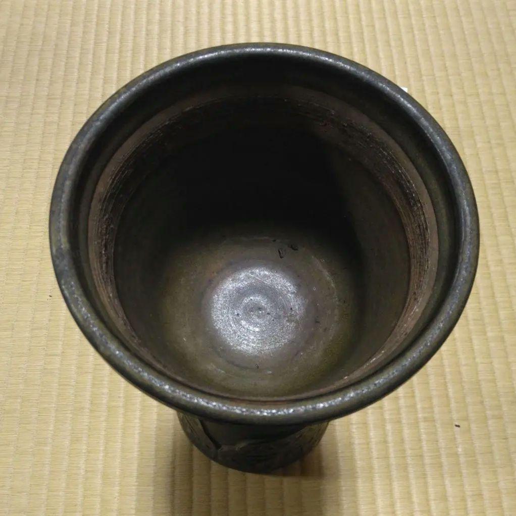 レトロ　インテリア　工芸　陶芸　みや古焼　みやこ焼　美術品　アート　オブジェ