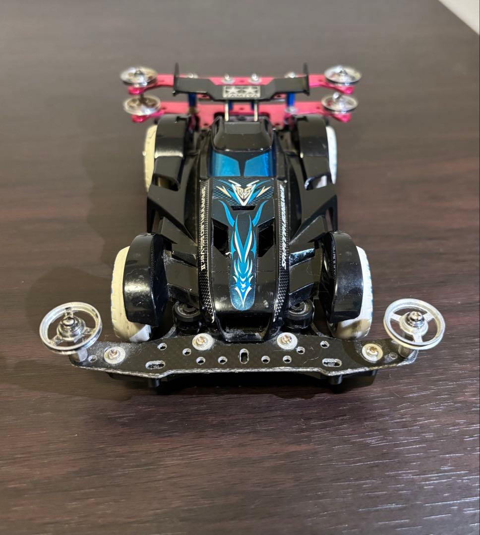 【最終新春セール】ミニ四駆 限定カスタマイズサバンナレオブラックSPVer.Ⅱ