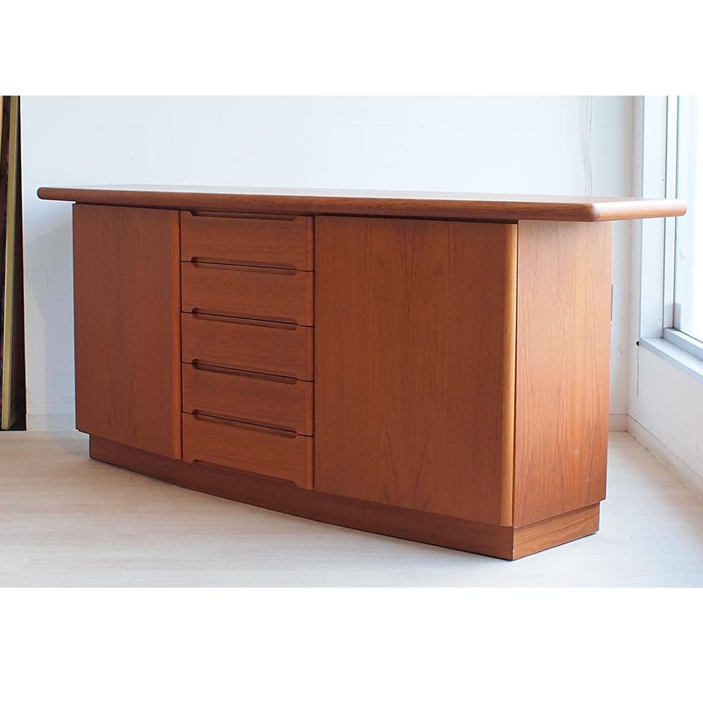 北欧ビンテージ スコービー/Skovby チーク材サイドボード デンマーク