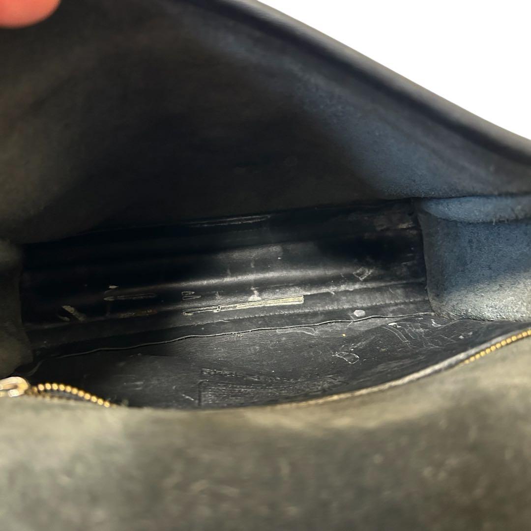 とし様OLD COACHショルダーバッグ レザー ドイツホック 黒 USA製