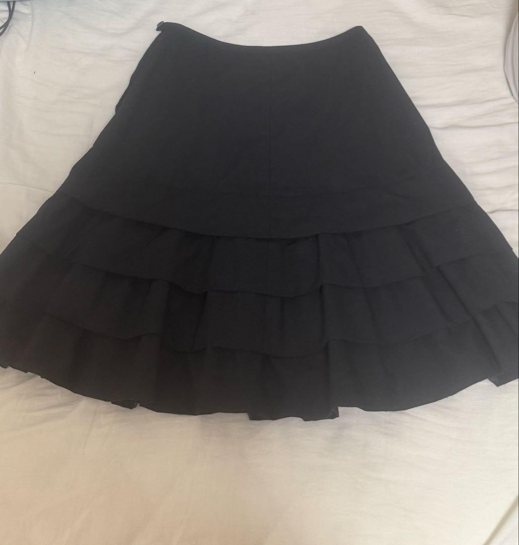 tricotコムデギャルソン トリコ フリルスカート S