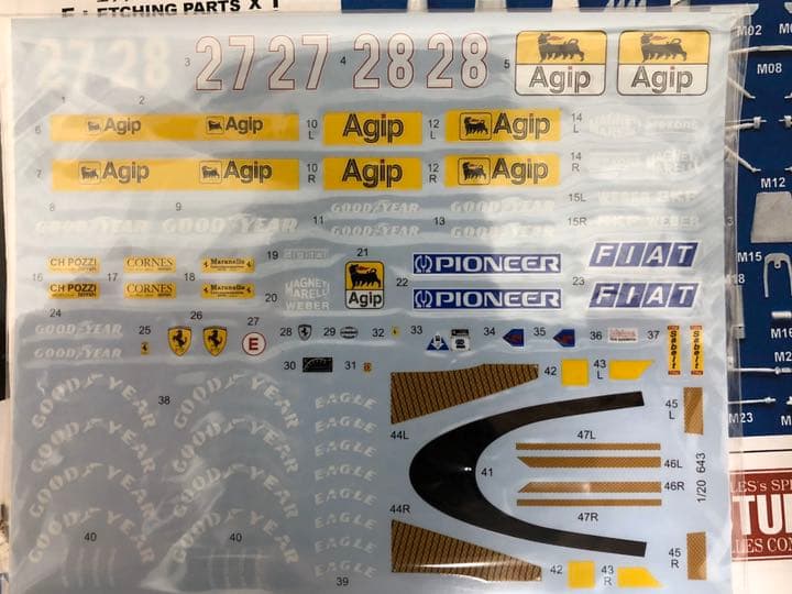 １/20 643 日本GP セット