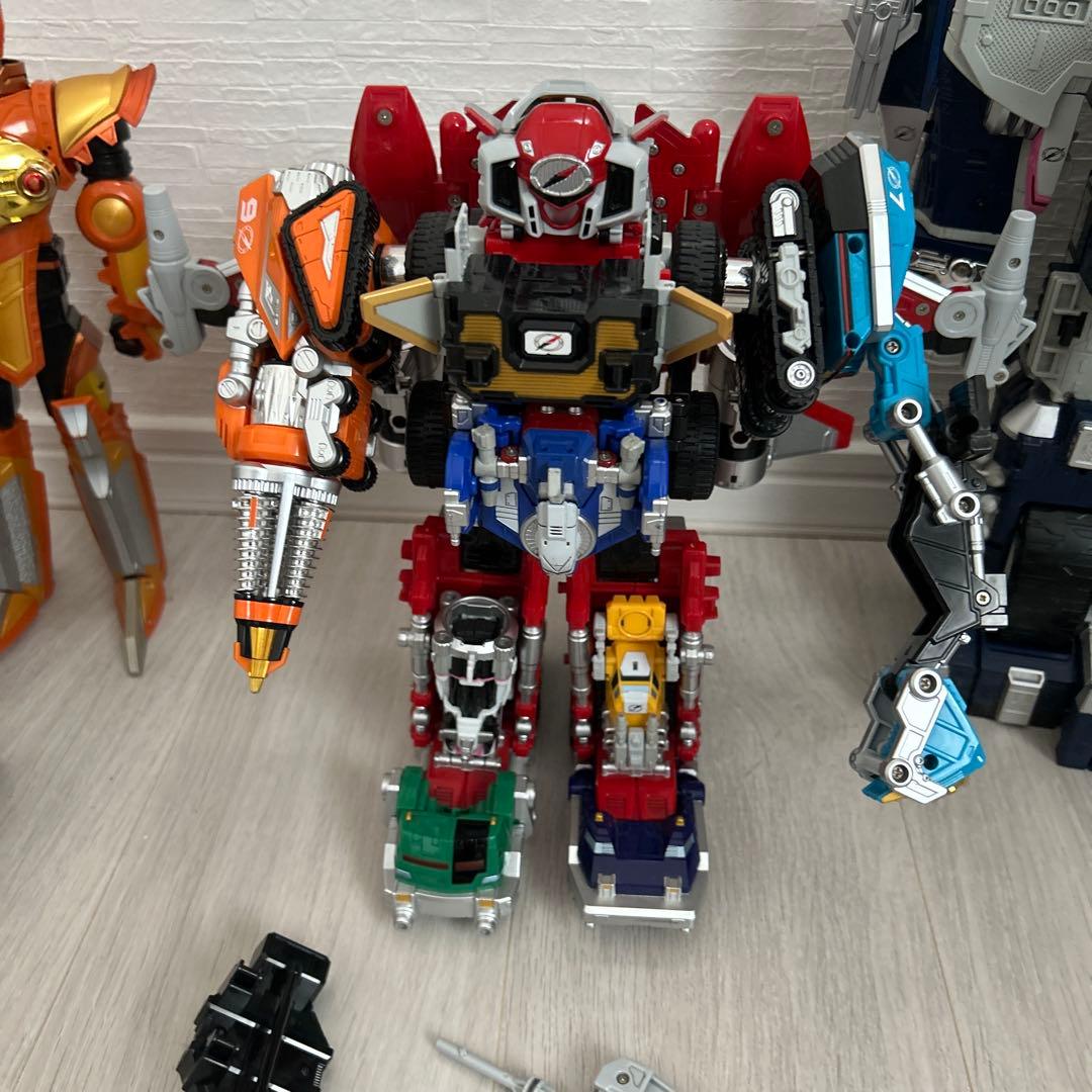 【人気戦隊】轟轟戦隊ボウケンジャー　DXロボ玩具まとめ売り