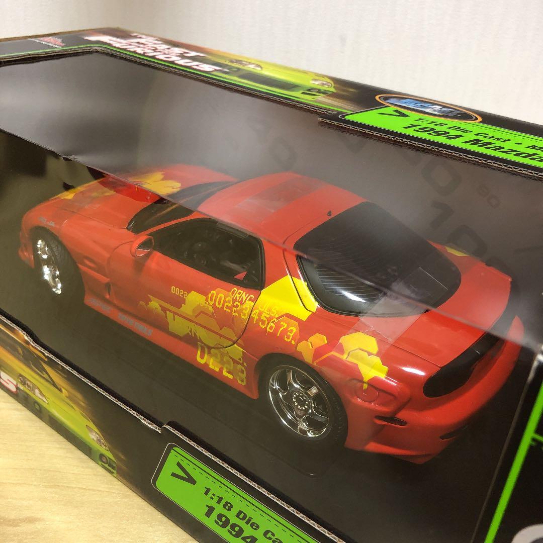 1/18　ワイルドスピード　ＭＡＺＤＡ　ＲＸ－７　１９９４　スポコン